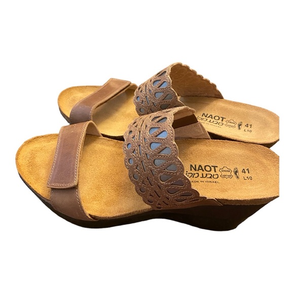 NIB! NAOT Rise ladies shoes Genesis -23030 S8R-Latte / Brown size 41 - Picture 8 of 10